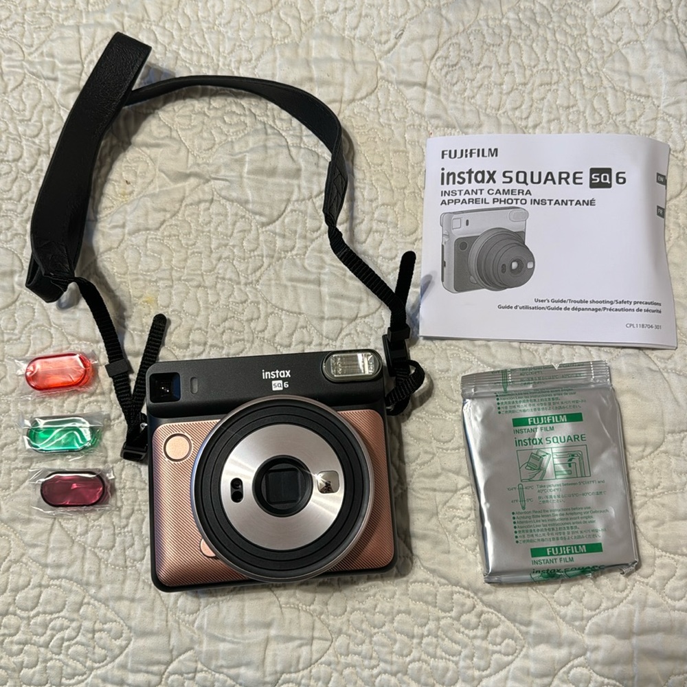 Instax Square SQ6 Polaroid camera